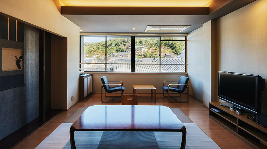 スーペリア ダブルベッド、山側 Double, Mountain View